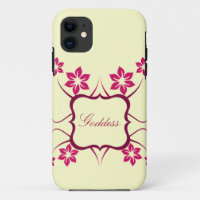 Goddess Floral BT iPhone 5 Fall, Rosa
