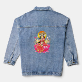 Goddess Gayatri Devi Hindu Deity Jeansjacke