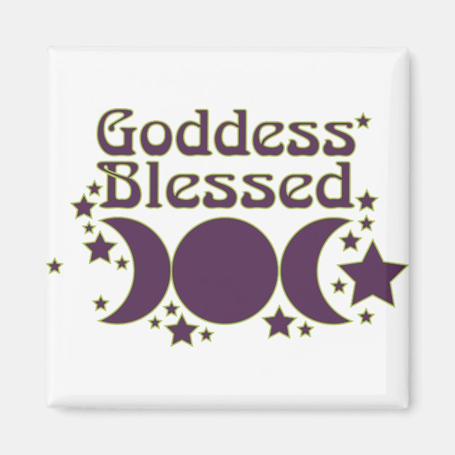Goddess Gesegnete Magnete Magnet (Vorne)