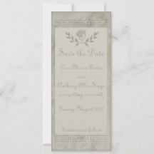 Goddess Juno Roman Motif Save the Date