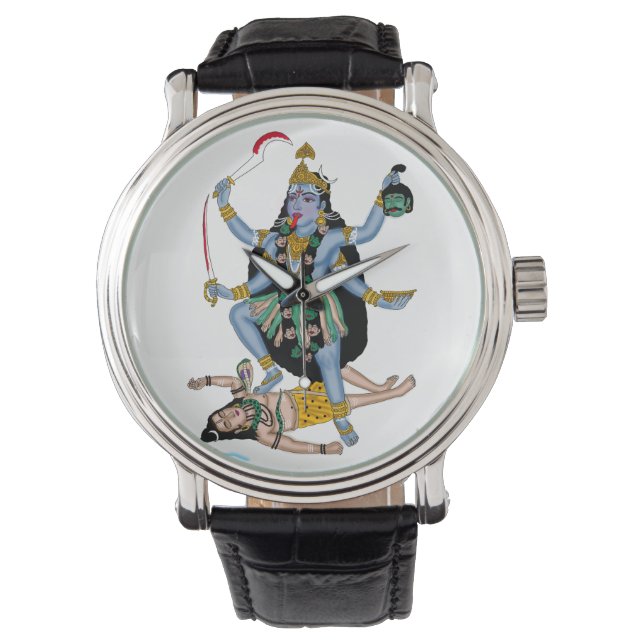 Goddess Kali Watch Armbanduhr (Vorderseite)