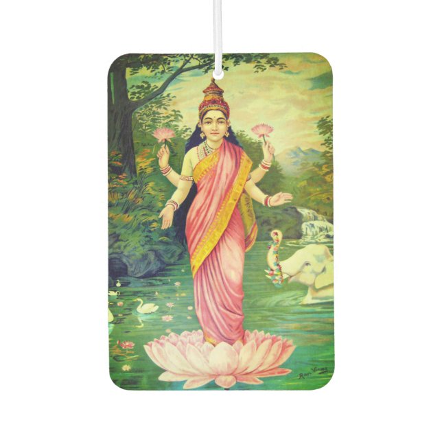 Goddess Lakshmi Autolufterfrischer (Vorderseite)