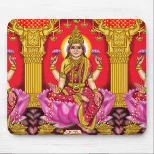 Goddess Lakshmi Mouse Pad Mousepad
