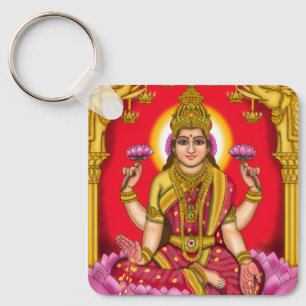 Goddess Lakshmi Schlüsselanhänger