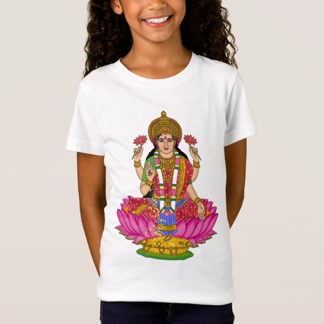 Goddess Lakshmi T-Shirt (Devant)