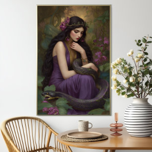 Goddess Lilith Die schlaue Königin Awakens Portrai Poster