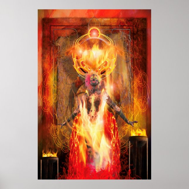 Goddess of Fire PELE Poster (Vorne)