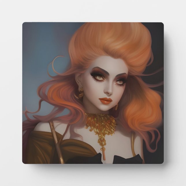 Goddess Plaque Fotoplatte (Vorderseite)