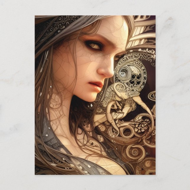 Goddess Postcard Postkarte (Vorderseite)