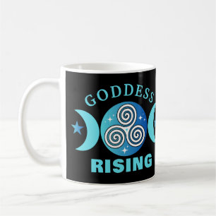 Goddess Rising Tasse - Aquamarin & Blauer Fluss