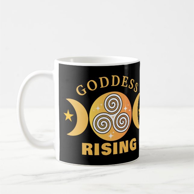 Goddess Rising Tasse - Golden Solar Power (Links)