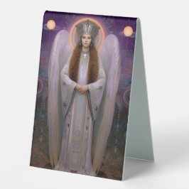 Goddess Shekinah High Frequency Kabbalist Art Tischaufsteller