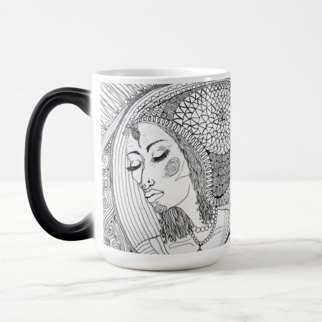 Goddess-Tasse Verwandlungstasse (Links)
