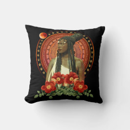 Goddess Throw Pillow Kissen