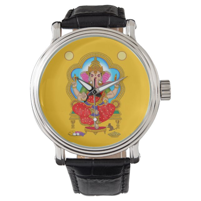 Goddess Vinayaki Clock Armbanduhr (Vorderseite)