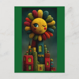 GoddessAIArt Postkarte
