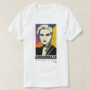 GODDOMAZA OSTEN. 1985 FARBIERTES MÄNNERWEISSES T-S T-Shirt