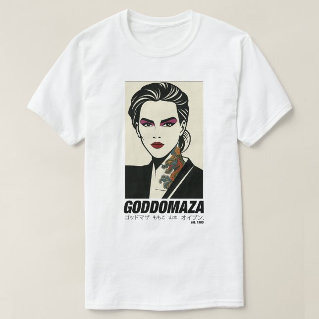 GODDOMAZA OSTEN 1985 PT. 2 MÄNNERWEISS T-SHIRT (Design vorne)
