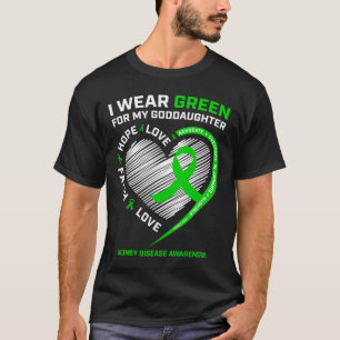 Godeltern gibt grüne Tochter Nierenerkrankung T-Shirt