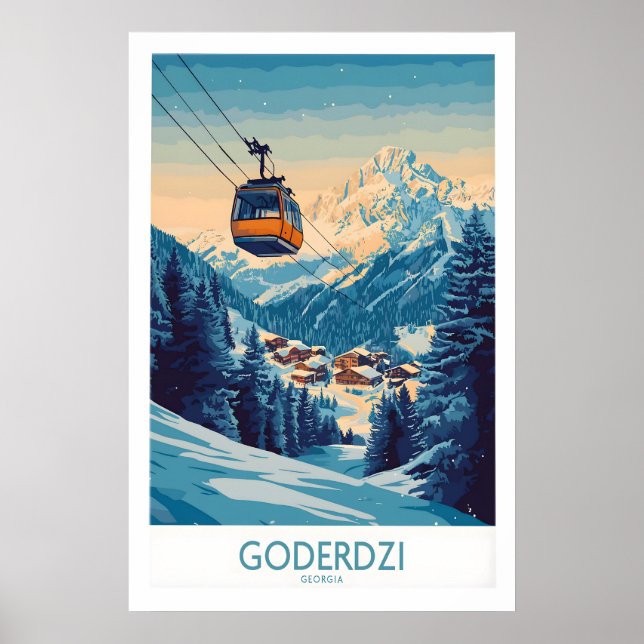 Goderdzi Poster Georgien 1 (Vorne)