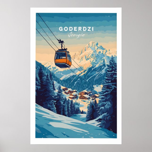 Goderdzi Print Georgien 1 Poster (Vorne)