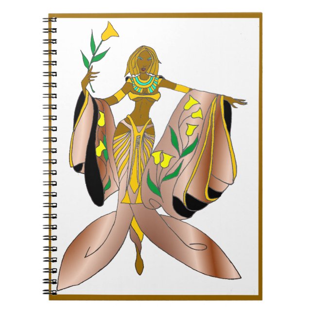 GODESS AMORE' (SATIN) JOURNAL NOTIZBLOCK (Vorderseite)