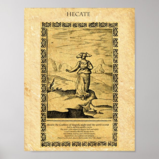 GODESS HECATE POSTER (Vorne)