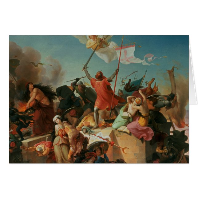 Godfrey de Bouillon, französischer Kreuzfahrer (Vorderseite (Horizontal))