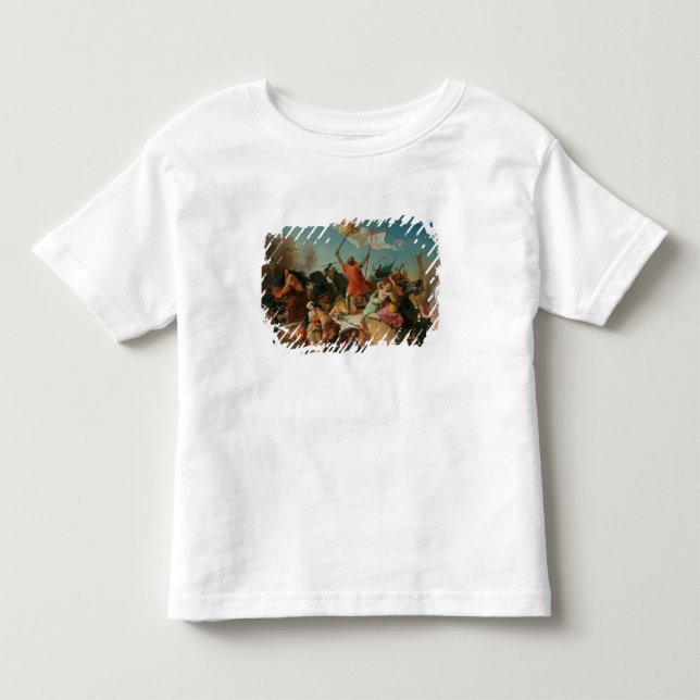 Godfrey de Bouillon, französischer Kreuzfahrer Kleinkind T-shirt (Vorderseite)