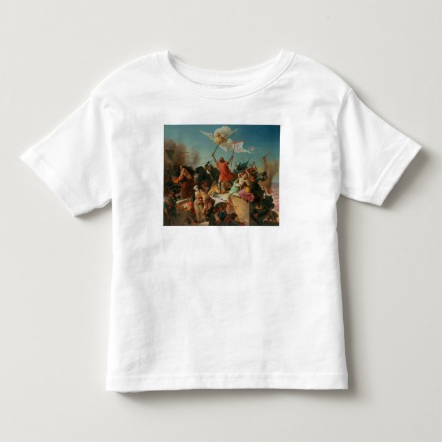 Godfrey de Bouillon, französischer Kreuzfahrer Kleinkind T-shirt (Vorderseite)
