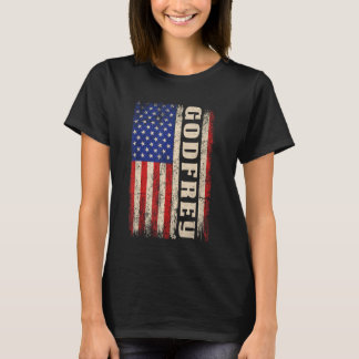 GODFREY Nachname-Shirt GODFREY Name Amerikanische T-Shirt