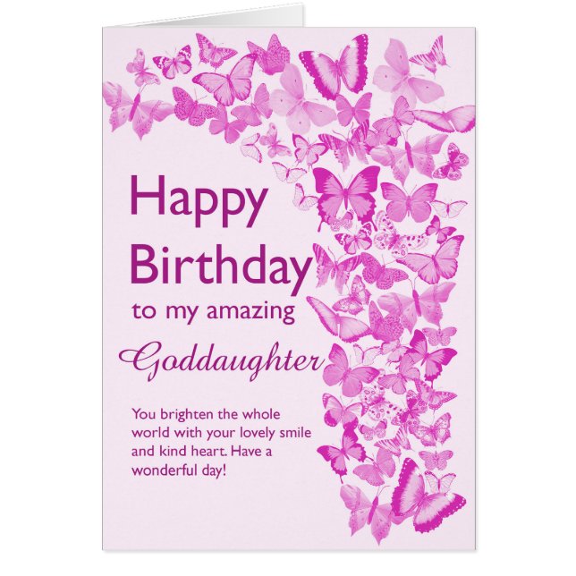 Godgirl Anniversaire des papillons (Devant)