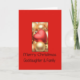 Godgirl & Family Joyeuse carte de Noël