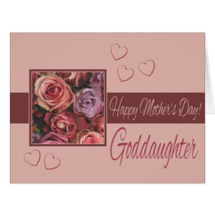 Godgirl Happy Carte rose de la fête des mères