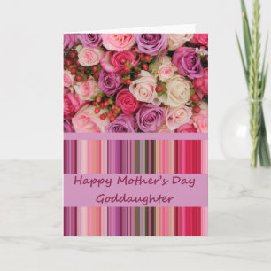 Godgirl Happy Carte rose de la fête des mères