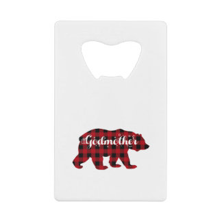 Godmère Ours Buffalo Rouge Plaid Famille correspon