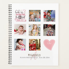 GODMOTHER FOTO COLLAGE Geschenk mit Vers bearbeite Planer