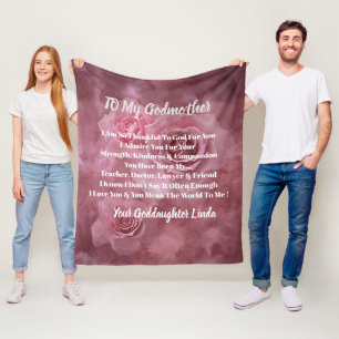Godmother personnalise la couverture en toison