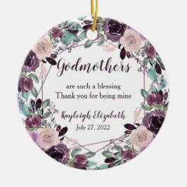 Godmothers Baptisgeschenk | Keramik Ornament