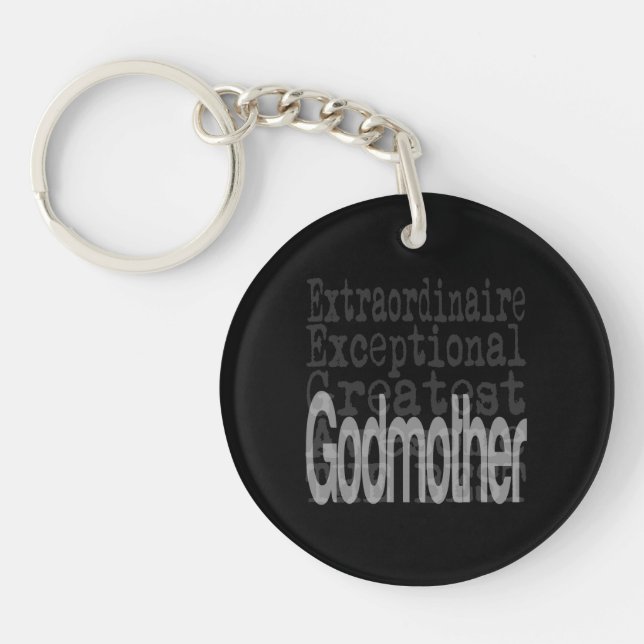 Godmutter Extraordinaire Schlüsselanhänger (Vorderseite)