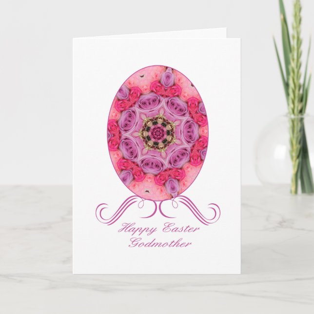 Godmutter Happy Oaster Feiertagskarte (Vorderseite)