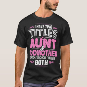 Godmutter Pregnancy Reveal Godmutter  T-Shirt