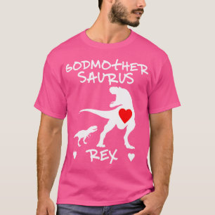 Godmutter Saurus T Rex Dinosaur T Shirt Muttertag