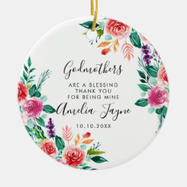 Godmütter sind ein segensreiches Foto Keramik Ornament