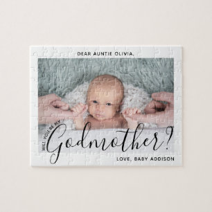 Godmutter Vorschlag Simple Modern Script Baby Foto