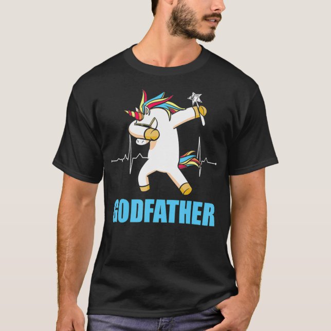 Godparent New First Time Godmutter GodVater Beat T-Shirt (Vorderseite)