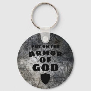 Gods Armor Christlich Grunge Schlüsselanhänger