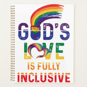 God's Love Is Fully Inclusive LGBTQ Ally Gay Pride