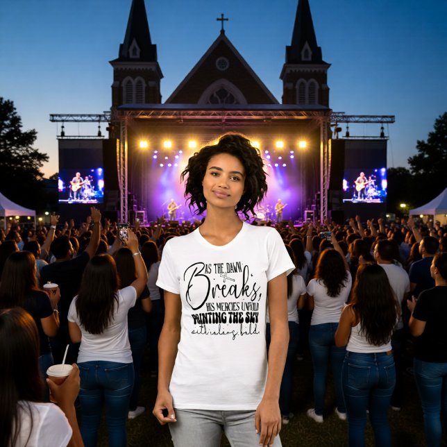 God's Mercies Unfold Painting The Sky Dawn Tee (Von Creator hochgeladen)