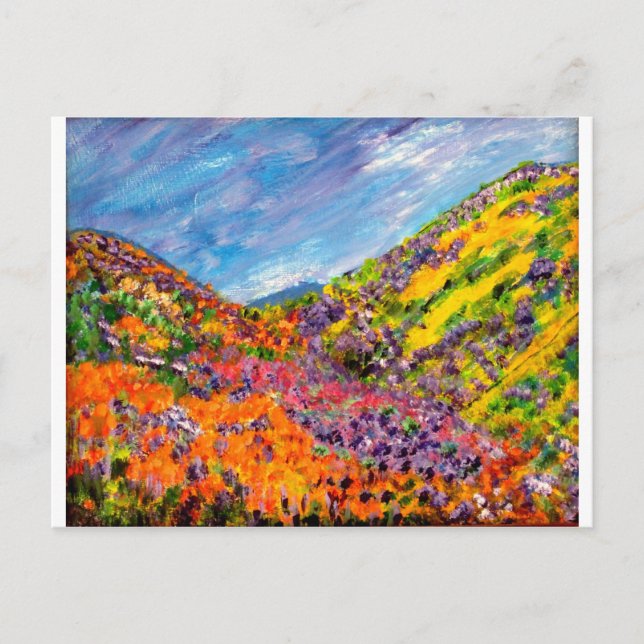 Gods Paintbox Postkarte (Vorderseite)